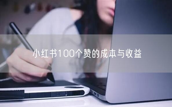 小红书100个赞的成本与收益